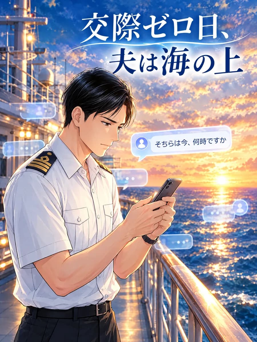 交際ゼロ日、夫は海の上